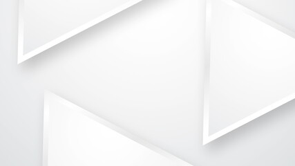 Aufkleber - Tech geometric motion background with abstract triangles. Seamless loop. Video animation Ultra HD 4K 3840x2160