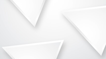 Aufkleber - Tech geometric motion background with abstract triangles. Seamless loop. Video animation Ultra HD 4K 3840x2160