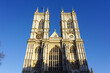Low angle view of Westminster Abbey in London