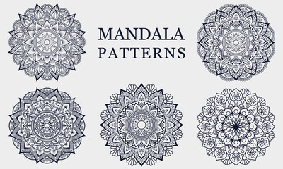 ornamental mandala patterns with unique design