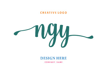 NGY lettering logo is simple, easy to understand and authoritative