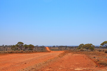 Sticker - Australian outback wilderness and remoteness