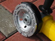 Diamond grinding cup. Angle grinder and concrete grinding wheel