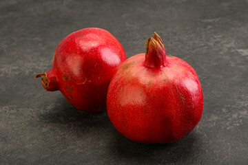 Fresh ripe and sweet pomegranet fruit