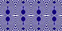 Distortion Effect. Optical Illusion Lines Background. Abstract Seamless Op Art Pattern. Animated Hypnotic Background. Abstract Striped Lines Distortion Twisted Backdrop.