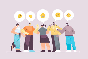 people chatting in messenger or social network chat bubble communication online instant messaging