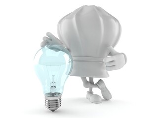 Sticker - Chef character with light bulb