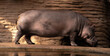 adult hippo
