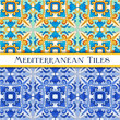 © angela0982 - Beautiful painted mediterranean traditional tiles