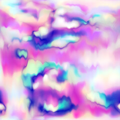 Wall Mural - Pattern seamless marble pink, blue background texture, vector trendy holographic, pastel multicolored, color vibrant gradient backdrop, pastel blurred modern design, neon hologram, vivid, bright