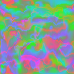 Wall Mural - Pattern seamless background texture, vector trendy holographic, pastel multicolored, color vibrant gradient backdrop, pastel blurred marble modern design, neon hologram, vivid, bright, pink, blue