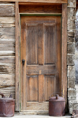 Wooden Door, weathered.