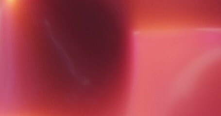 Poster - Red and orange abstract motion background. car paint effect 3D design with curved surface and reflections. Perfect for screen, text overlay, presentations. 4K loop, 3D rendering