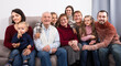© JackF - Family members are photographing best moments during Christmas dinner.
