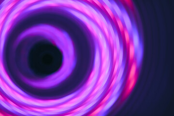 Aufkleber - Abstract swirl tunnel with violet light on a background pattern textured for design.