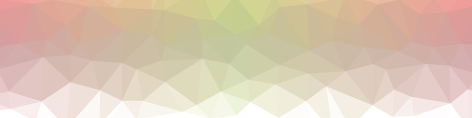 Abstract color Low-Polygones Generative Art background illustration