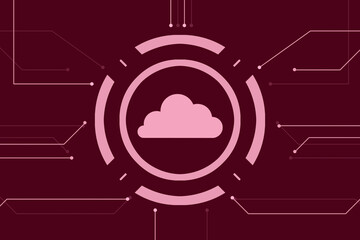 Poster - 2d rendering technology Cloud computing 