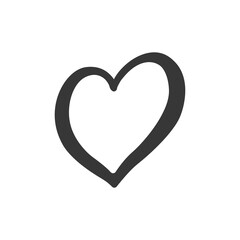 Poster - Eurovision heart logo icon. Vector Illustration