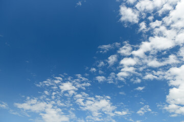 Wall Mural - white clouds on blue sky.