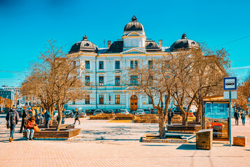 Wall Mural - Landscapes of the City Riga, is the capital of the Baltic state - Latvia.