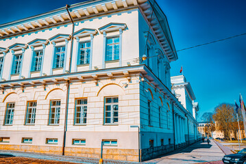 Wall Mural - Office of the President of the Republic of Lithuania.Vilnus.