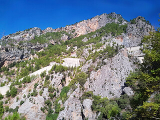 Wall Mural - rocky mountain landscape