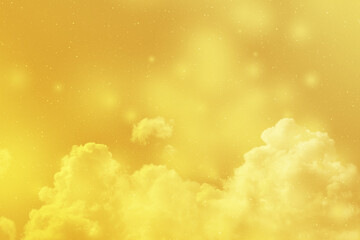 gold sky background