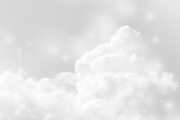 Wall Mural - Silver sky backgrounds