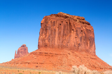 Monument Valley on the Arizona–Utah state line