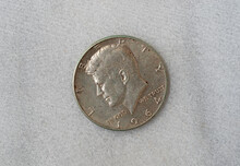 Single Kennedy Silver Half Dollar American Coin