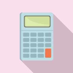 Poster - Calculator icon, flat style