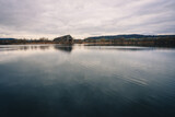 Fototapeta Desenie - reflection of the sky in the lake