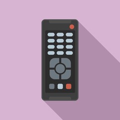 Poster - Device remote control icon, flat style