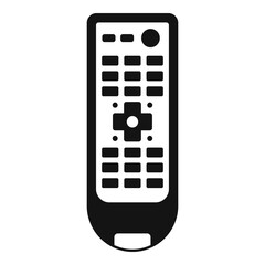 Poster - Remote control equipment icon, simple style