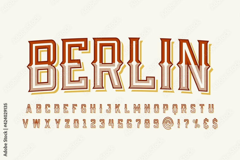 Font.alphabet.Typeface.Script.Shadow Effect.Handcrafted handwritten ...
