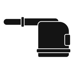 Poster - Carpet steam cleaner icon, simple style