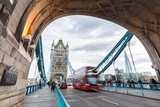 Fototapeta Miasto - Tower Bridge in London