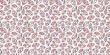 © Kati Moth - Pastel pink leaves seamless vector background pattern