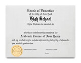 Fototapeta  - High School Diploma