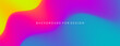 Abstract wavy background with modern gradient colors. Trendy liquid design. Modern pattern. Vector illustration for banners, flyers and presentation.