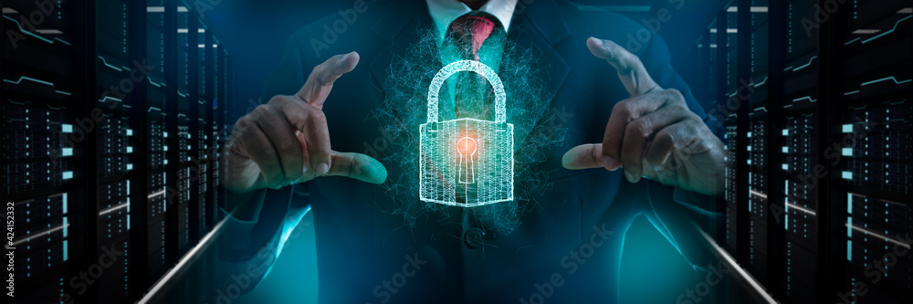 Fingerprint scan provides security access with biometrics ...