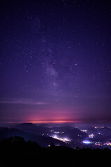 starry night sky