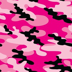 pink camouflage military pattern liquid elements for printing clothes and fabrics