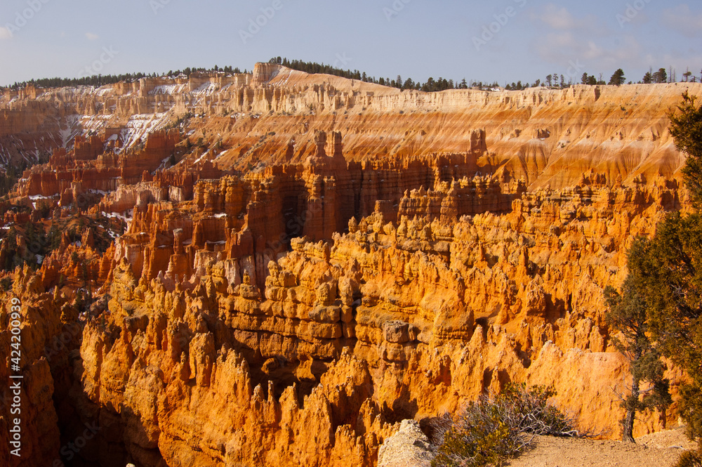 Bryce Canyon Utah USA - obrazy, fototapety, plakaty 