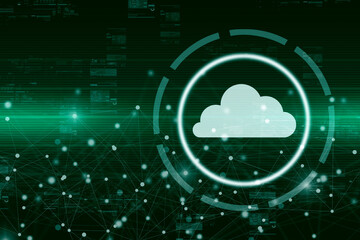 Poster - 2d rendering technology Cloud computing 
