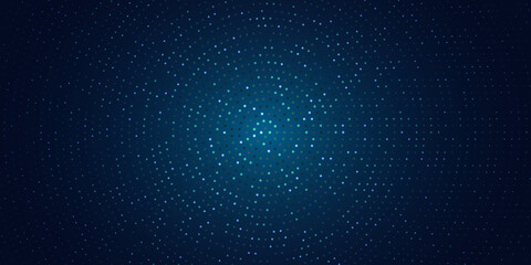 modern blue abstract background. circle shape with gold line and glitters decoration. abstract gradi