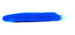 Isolierter blauer Pinsel Farbstreifen