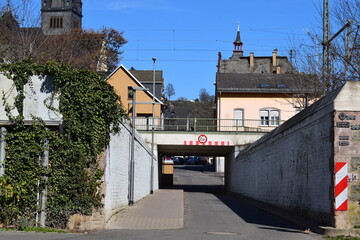 Poster - Kleinstadt am Rhein