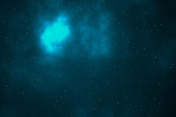 Wall Mural - Concept design of emission nebula