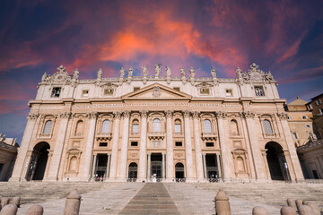 Basilica San Pietro senza persone, Vaticano